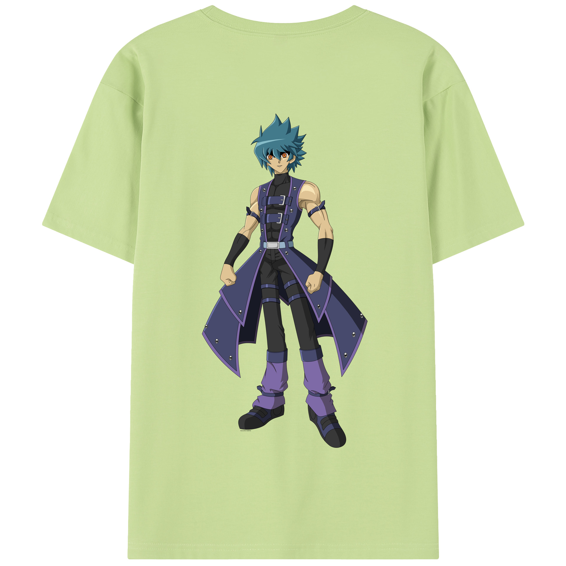 （画像用） 遊☆戯☆王 Yu-Gi-Oh! 綿100％半袖Tシャツ（背面プリント）